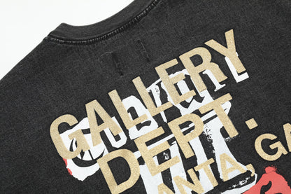 Gallery Dept T-Shirt - Black Unisex Streetwear Limited Edition - **Gallery Dept. x Migos Culture III T-Shirt** Celebrate the iconic collaboration between Gallery Dept. and