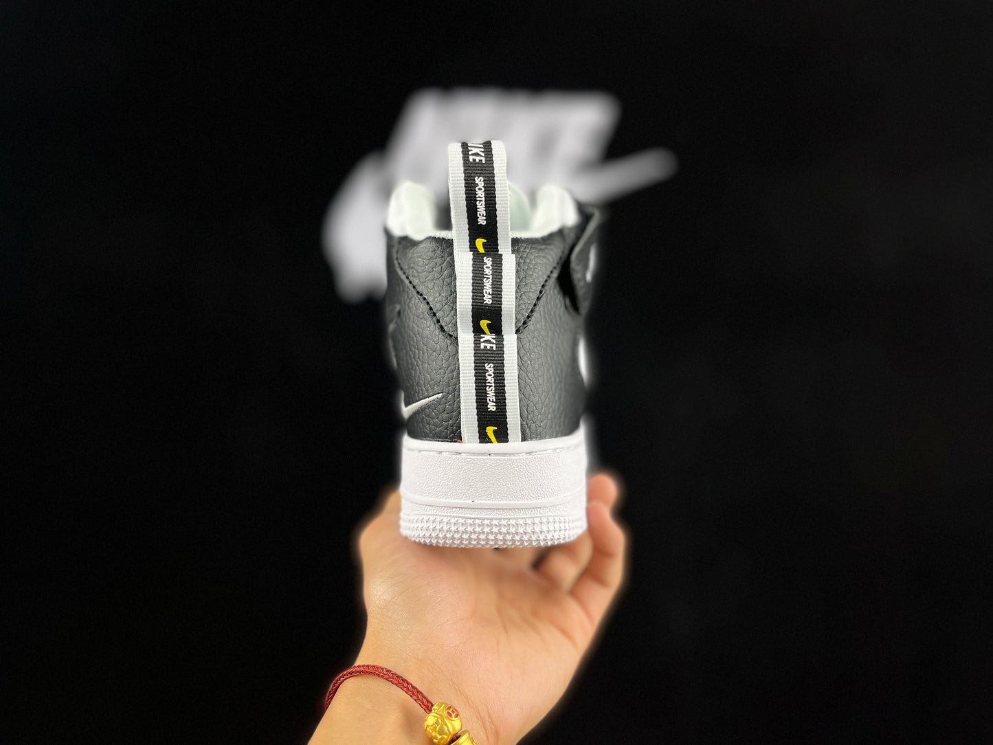 NIKE Air Force 1 High 'white - Black' Unisex Streetwear Limited Edition - **Nike Air Force 1 High 'White/Black'** The Nike Air Force 1 High 'White/Black' is a