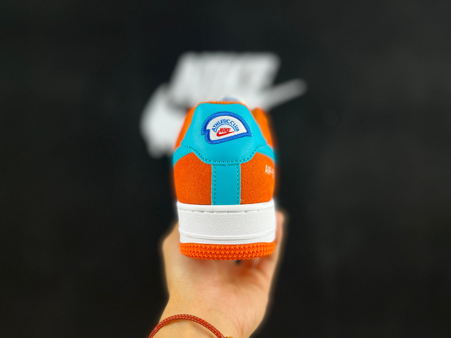 NIKE Air Force 1 Low 'orange - Blue' Unisex Streetwear Limited Edition - **Nike Air Force 1 Low 'Orange/Blue'** The Nike Air Force 1 Low 'Orange/Blue' is a