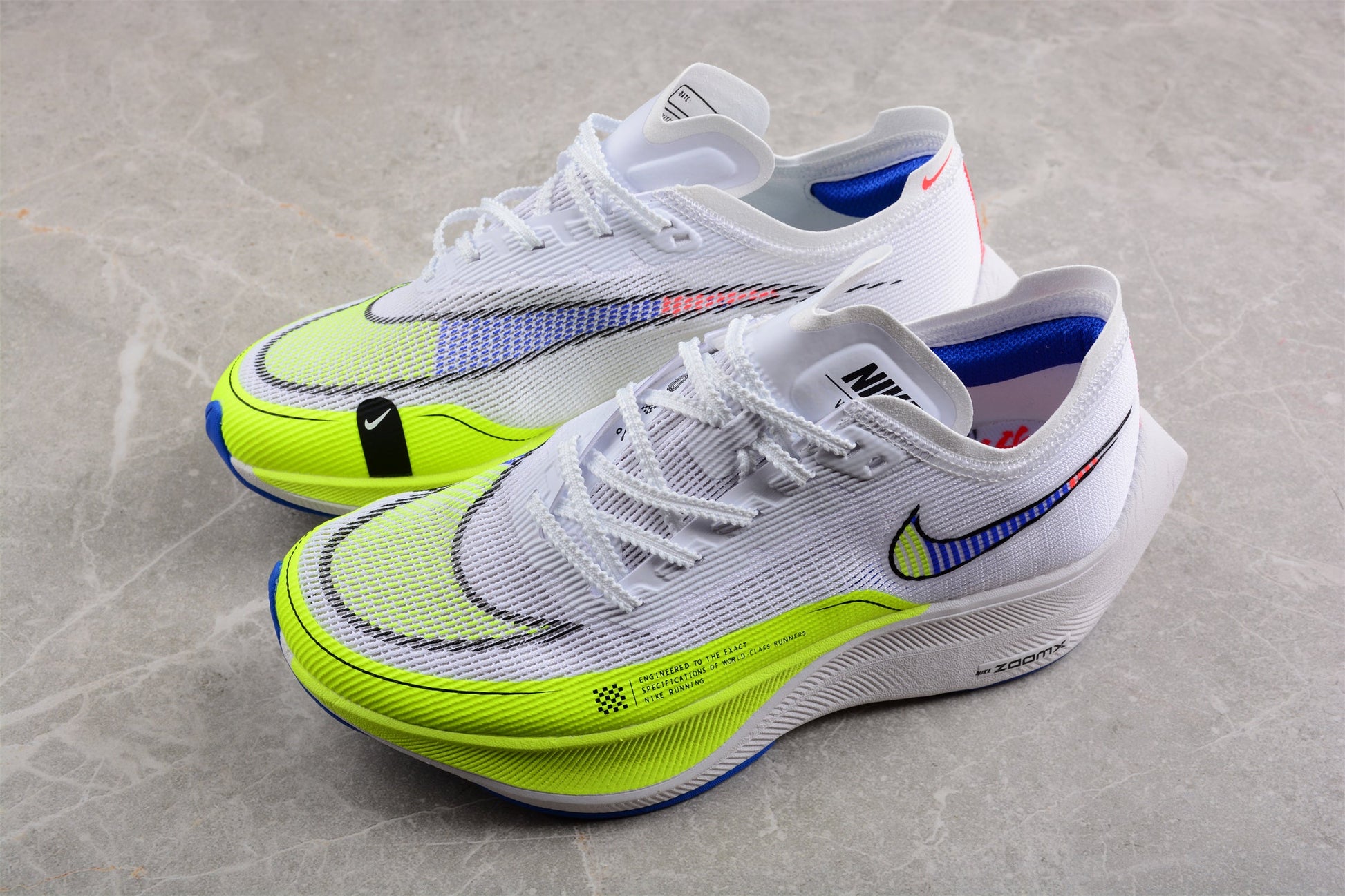 Zoom - Vaporfly Ne - T% 2 And Yellow - White Unisex Streetwear Limited Edition