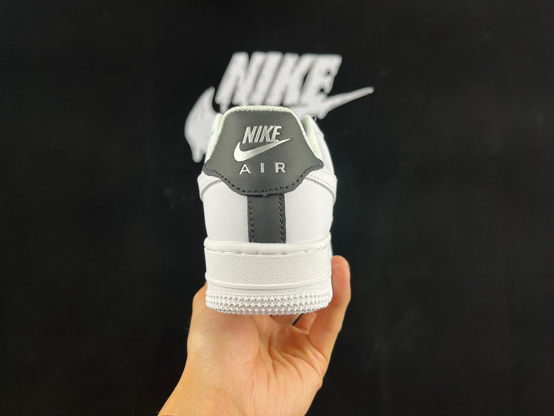 NIKE Air Force 1 'white Buckle' Unisex Streetwear Limited Edition - **Nike Air Force 1 'White Buckle'** The Nike Air Force 1 'White Buckle' offers a