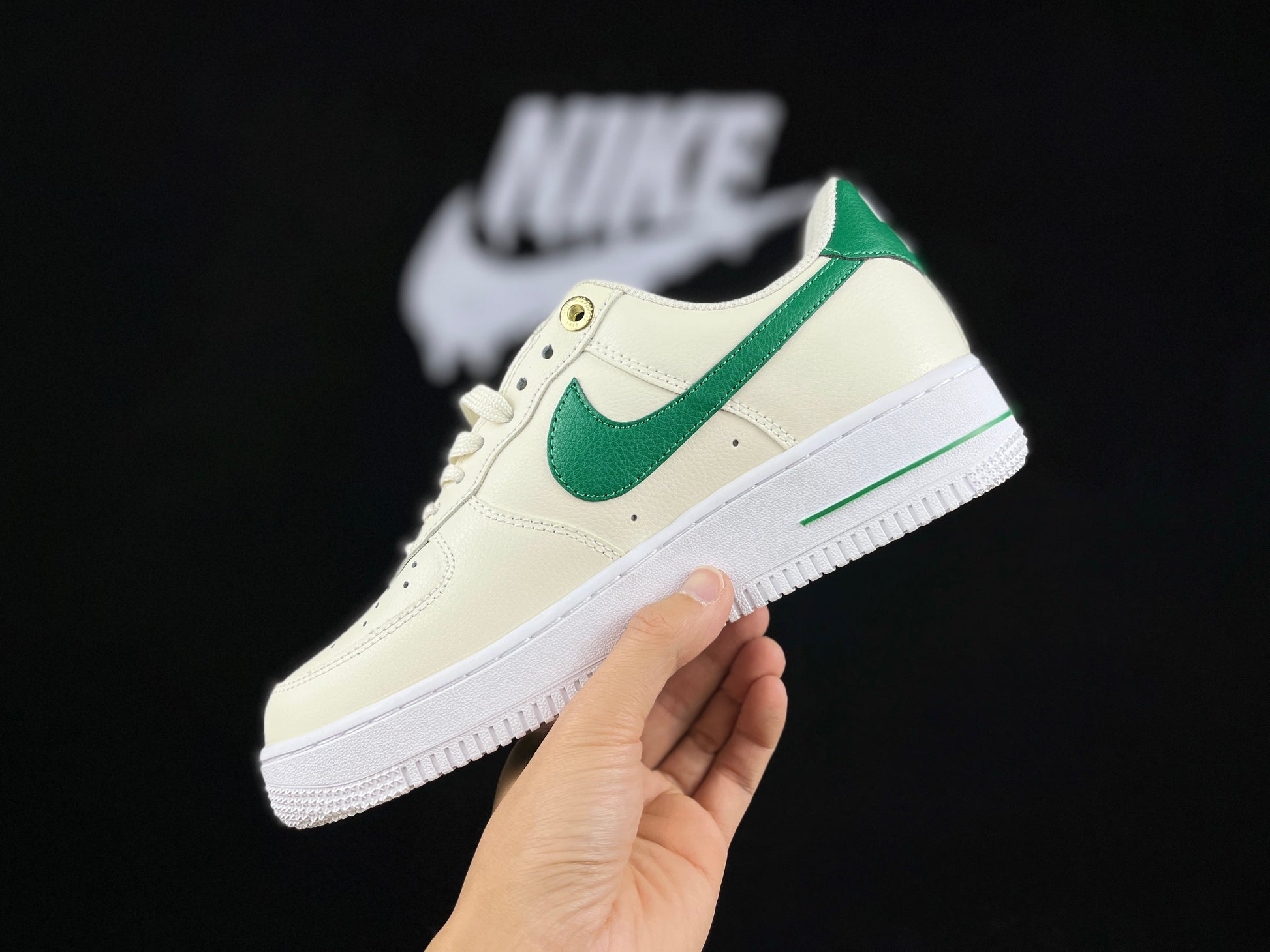 NIKE Air Force 1 'light Green' Unisex Streetwear Limited Edition - **Nike Air Force 1 'Light Green'** The Nike Air Force 1 'Light Green' brings a