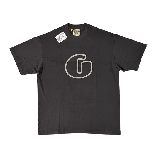 Gallery Dept. T-Shirt - Black Unisex Streetwear Limited Edition - **Gallery Dept. Minimalist 'G' Logo T-Shirt** Elevate your casual wardrobe with the Gallery Dept. Minimalist