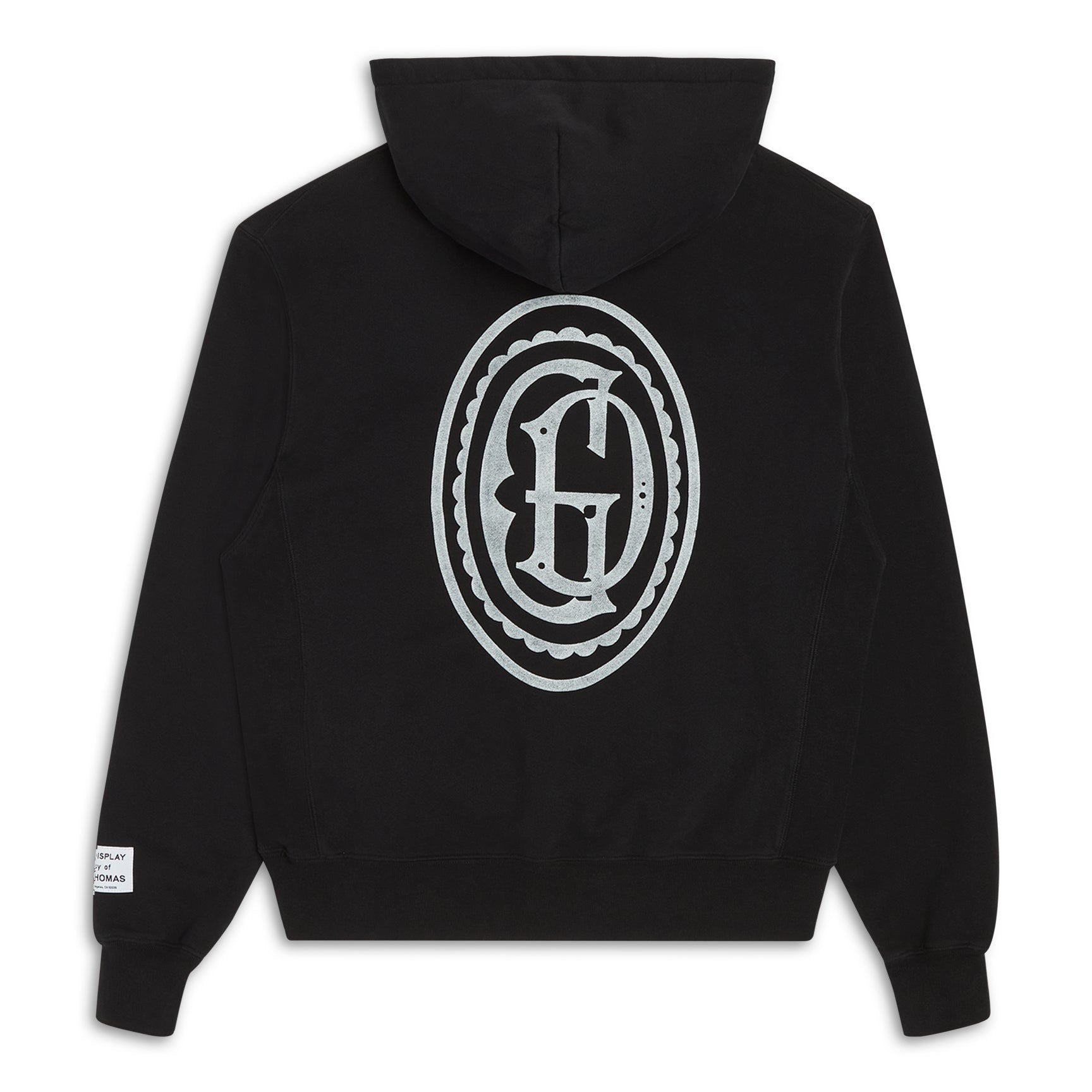 GALLERY Dept Gd Multi Logo Hoodie - Red Unisex Streetwear Limited Edition - **Gallery Dept. Logo Back Hoodie: Detailed Product Description** Elevate your streetwear collection with the Gallery