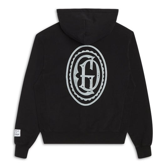 GALLERY Dept Gd Multi Logo Hoodie - Red Unisex Streetwear Limited Edition - **Gallery Dept. Logo Back Hoodie: Detailed Product Description** Elevate your streetwear collection with the Gallery