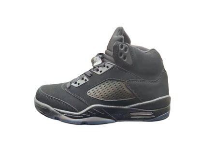 Jordan 5 All-black Unisex Streetwear Limited Edition