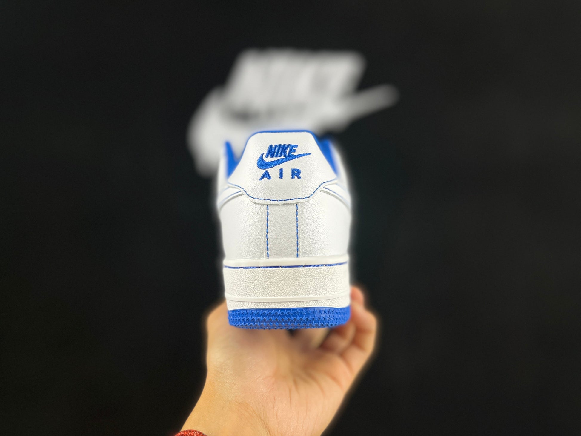 NIKE Air Force 1 'blue' Unisex Streetwear Limited Edition - **Nike Air Force 1 'Blue'** The Nike Air Force 1 'Blue' is a fresh, modern