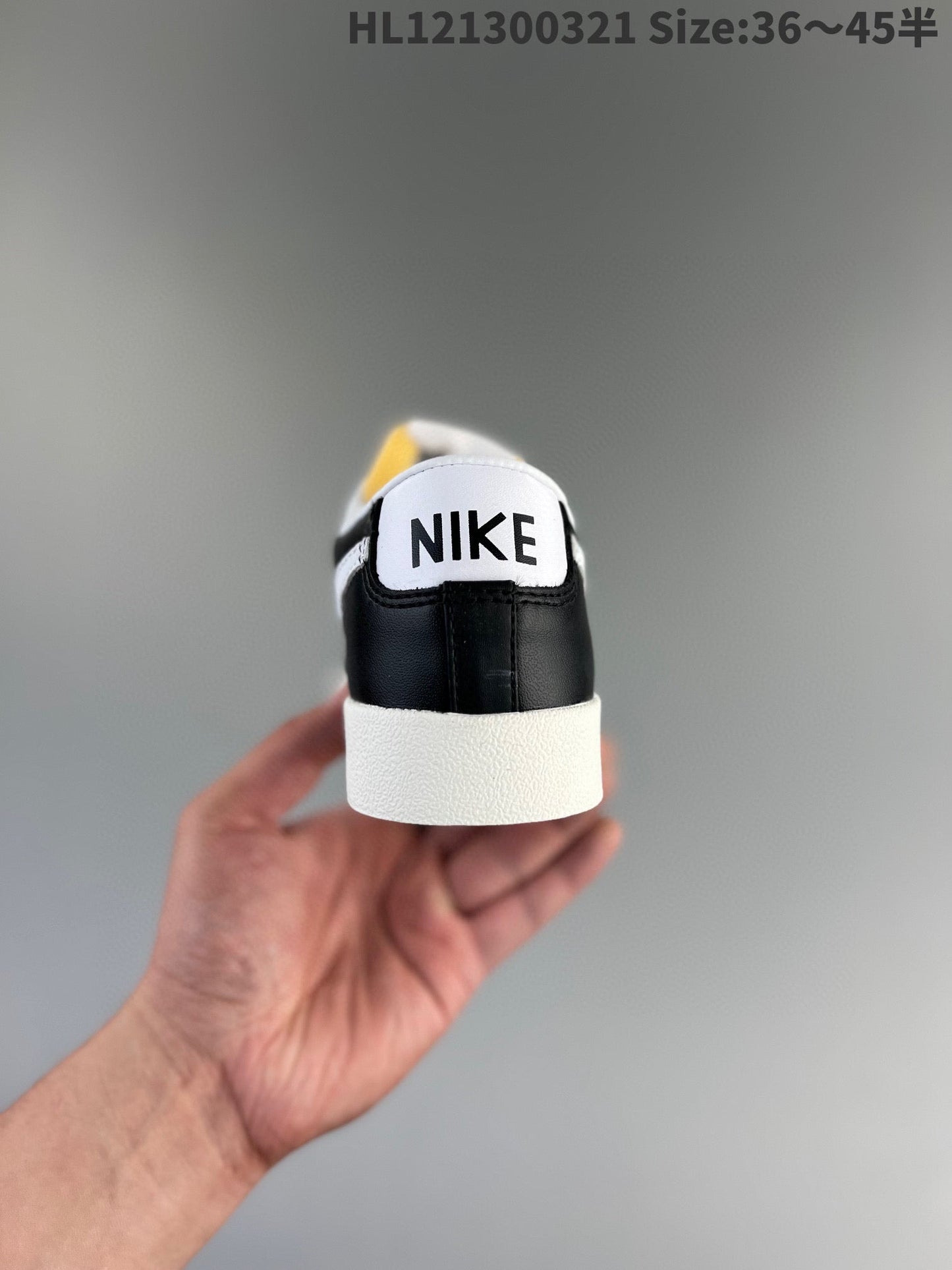 Nike Blazer Low'1977 - Black Unisex Streetwear Limited Edition - The Nike Blazer Low '77 in the black and white colorway offers a sleek, minimalist