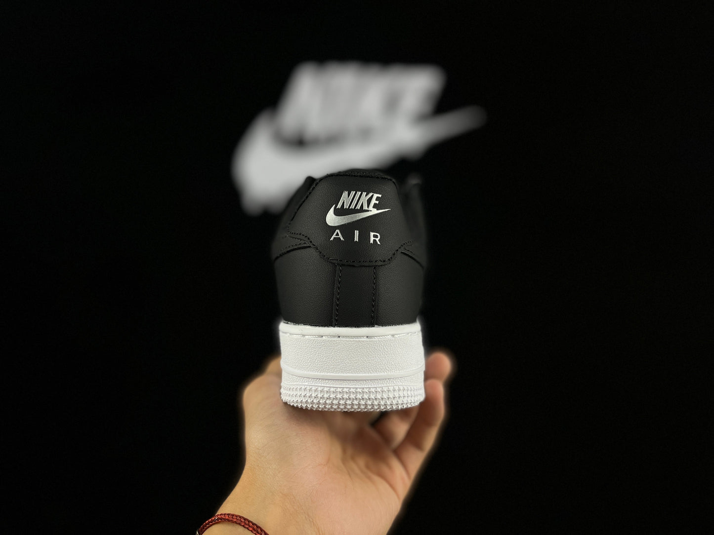 NIKE Air Force 1 'black Buckle' Unisex Streetwear Limited Edition - **Nike Air Force 1 'Black Buckle'** The Nike Air Force 1 'Black Buckle' is a