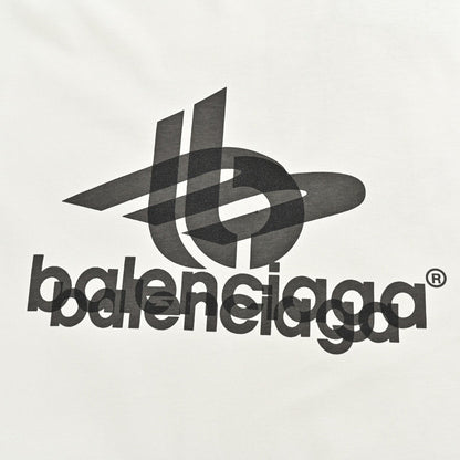 Camiseta Balenciaga - Logotipo superpuesto