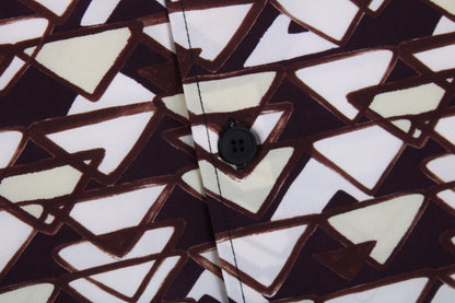 CAMISA DE MANGA CORTA ESTAMPADA DE BALENCIAGA