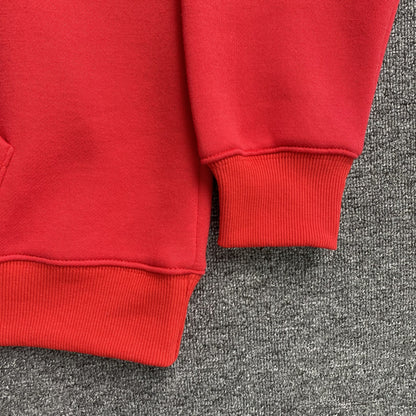 SYNA World Hood Logo Hoodie - Red Unisex Streetwear Limited Edition
