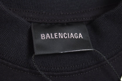 Camiseta Balenciaga Multi-Logo (Negra)