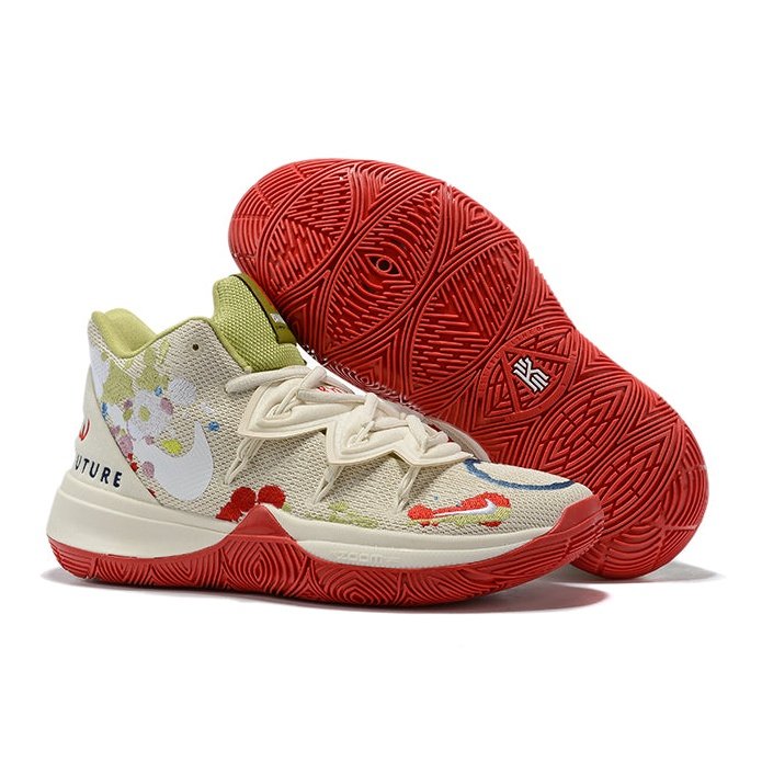 NIKE Kyrie 5 - Bandulu Shoes - Red Unisex Streetwear Limited Edition