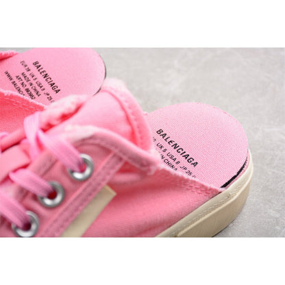 BALENCIAGA Paris Low - Sneakers - Pink Unisex Streetwear Limited Edition - Introducing the BALENCIAGA Paris Low x Pink, a vibrant addition to your footwear collection that