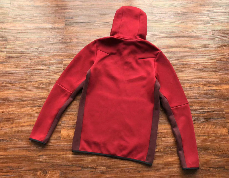 Sweat à capuche NIKE TECH FLEECE x BERRY/POMEGRANATE