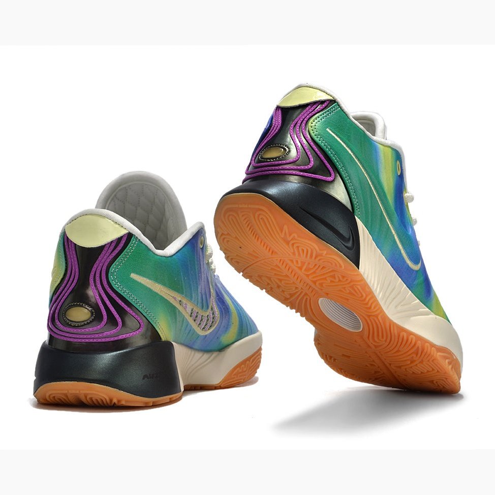 NIKE Lebron 21 - Multi-color Shoes - Red Unisex Streetwear Limited Edition