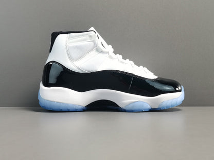 JORDAN 11 - Concord Sneakers - Black Unisex Streetwear Limited Edition