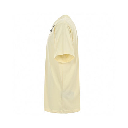 Prada T-shirt - With Bold Branding - Cream Unisex Streetwear Limited Edition - <span>This Prada t-shirt features a cream base with bold 'PRADA MILANO' branding across the chest.