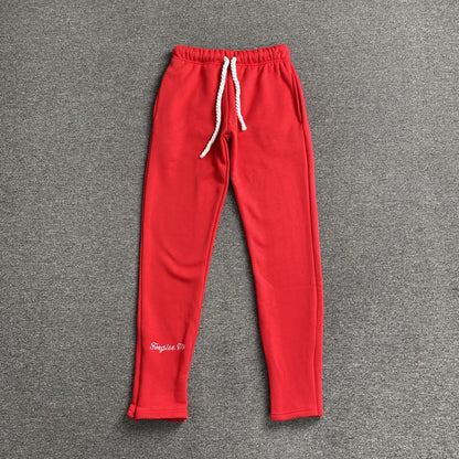 SYNA World Syna Logo Sweatpants - Red Unisex Streetwear Limited Edition