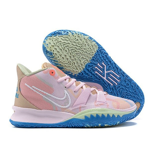 NIKE Kyrie 7 - 1 World 1 People Sneakers - Pink Unisex Streetwear Limited Edition
