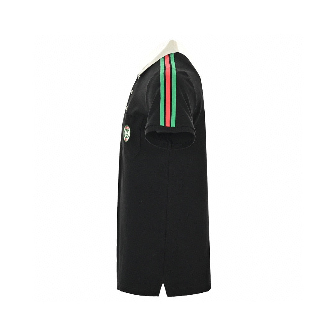 Polo de manga a rayas Gucci