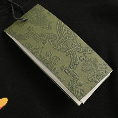 Camiseta negra de Gucci con dibujo de dragón