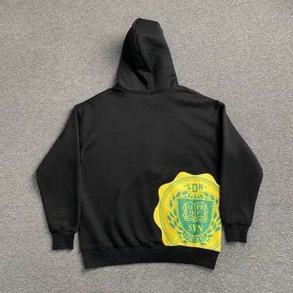 SYNA World College Hoodie - Black Unisex Streetwear Limited Edition