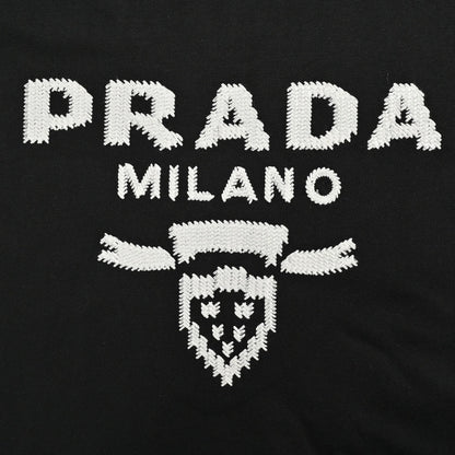 Prada Milano Black Emblem T-Shirt - outsole - replica sneakers