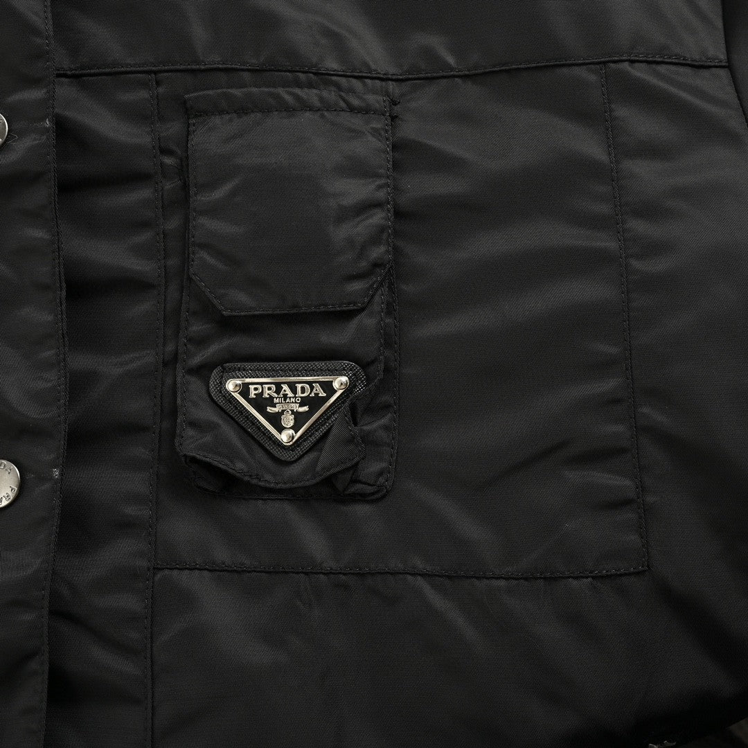 Prada Nylon Jacket - detail - replica sneakers