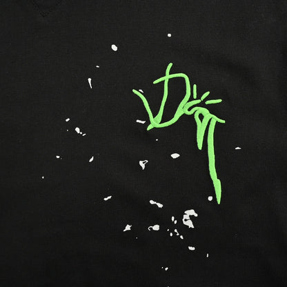Camiseta Dior Artistic Splatter (Negra)