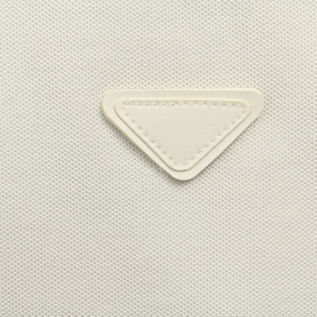 Prada Classic White Polo Shirt - detail - replica sneakers