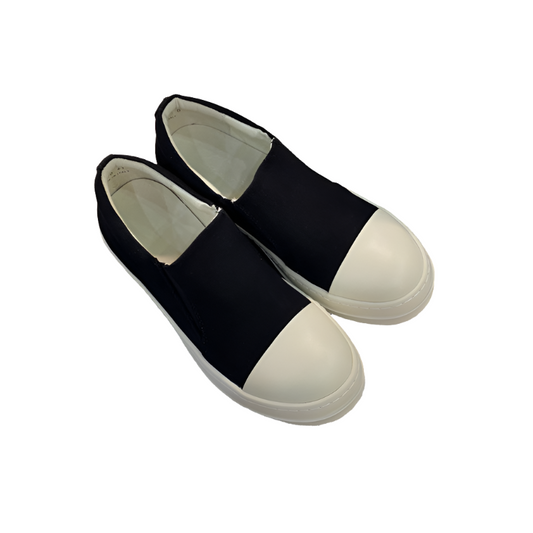 Slip-On Canvas Sneakers - Black Unisex Streetwear Limited Edition - **Slip-On Canvas Sneakers** Introducing a perfect blend of comfort and style, these slip-on canvas sneakers
