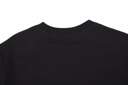 Camiseta gráfica Dior Color Splash - Negra
