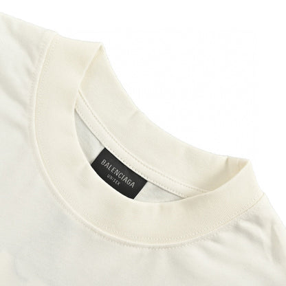 Camiseta blanca lisa de Balenciaga