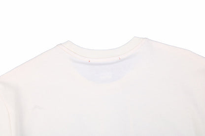 Camiseta Gucci Cities con letras en bloque - Blanca