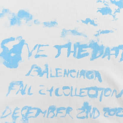 Camiseta blanca Balenciaga Save the Date
