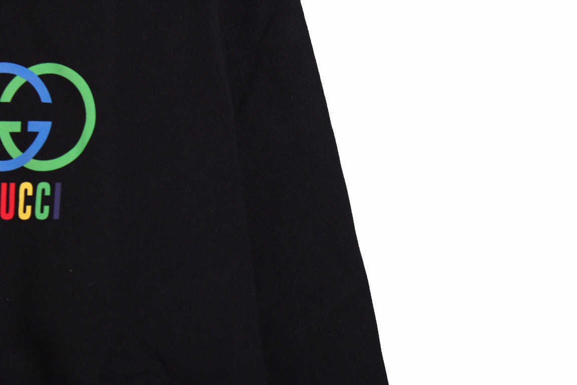 Sudadera Gucci con logo de doble G entrelazada - Negra