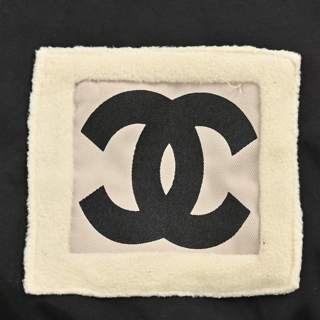 Chanel Two-Tone Hooded Jacket - detail - replica sneakers
