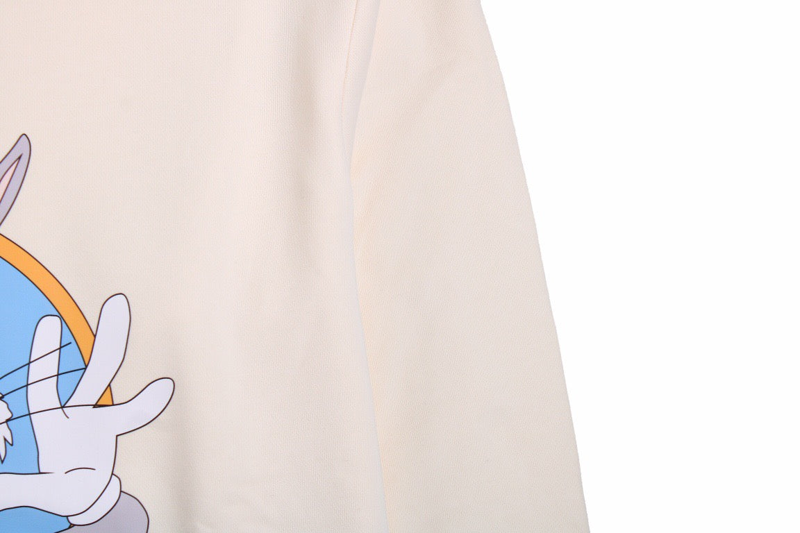 Sudadera Gucci con Bugs Bunny - Blanca