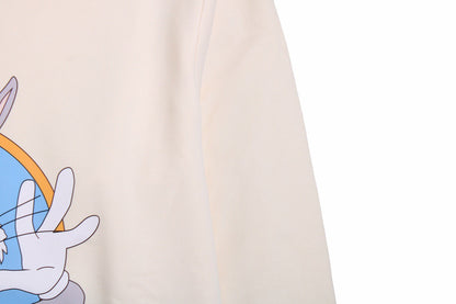 Sudadera Gucci con Bugs Bunny - Blanca