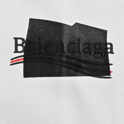 Camiseta de campaña política de Balenciaga (blanca)