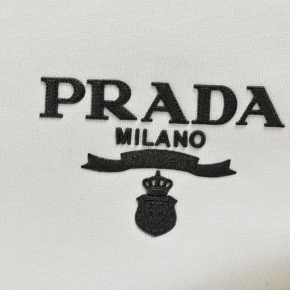 Prada Milano Logo T-Shirt - detail - replica sneakers