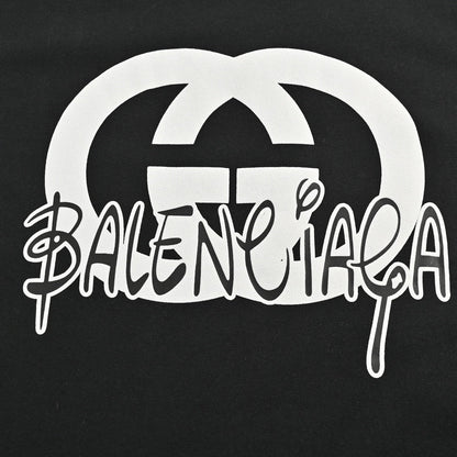 T-shirt Gucci x Balenciaga Hacker Project (noir)