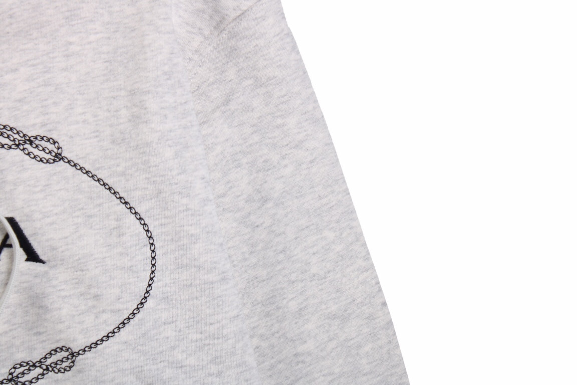 Prada Milano Grey Hoodie - detail - replica sneakers