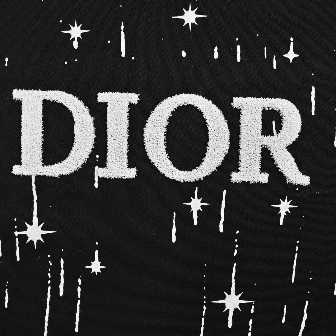 Camiseta Dior Starry Sky en negro