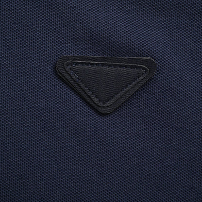 Prada Classic Navy Polo Shirt - detail - replica sneakers