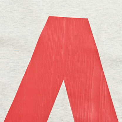 Camiseta gráfica con logo rojo de Balenciaga (Gris)