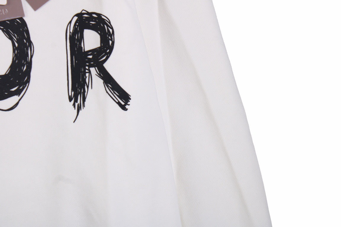 Sudadera Dior con motivo de pinceladas