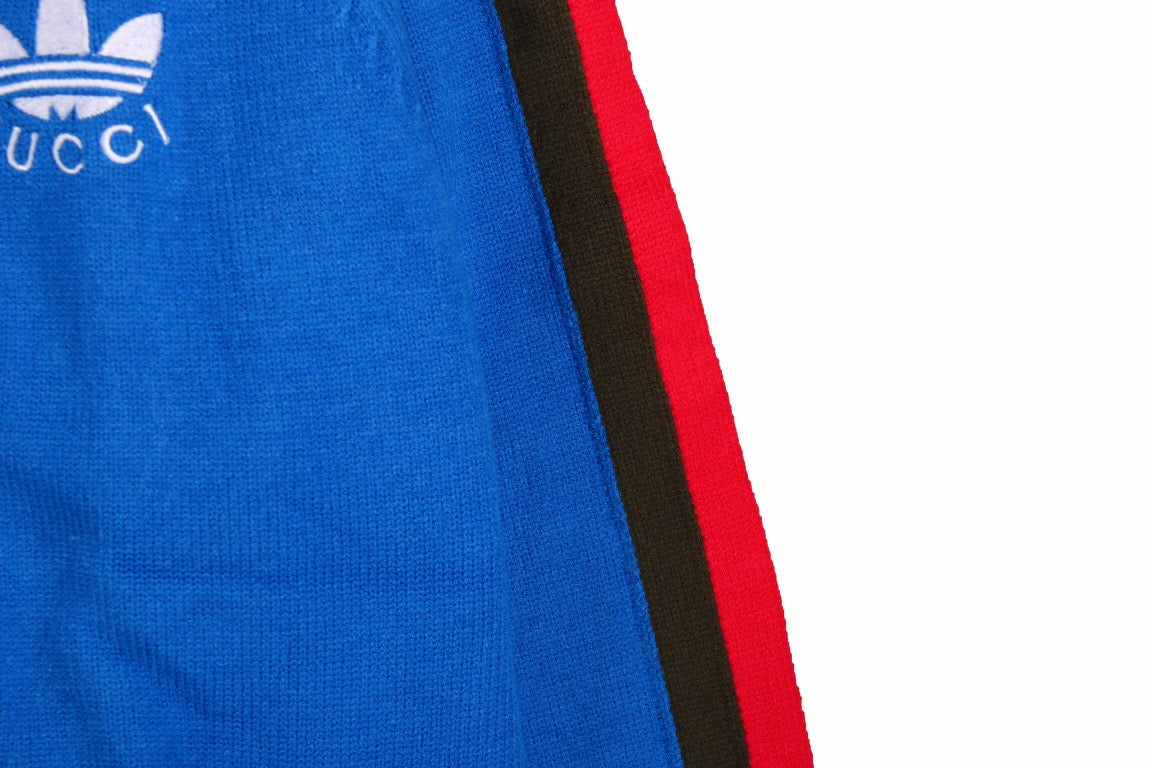 Chaqueta deportiva azul Gucci x Adidas